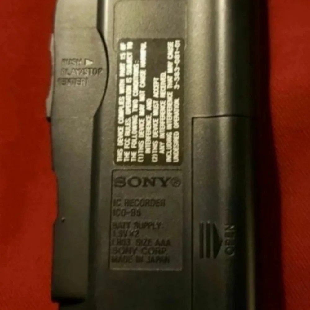 Sony Digital Recorder